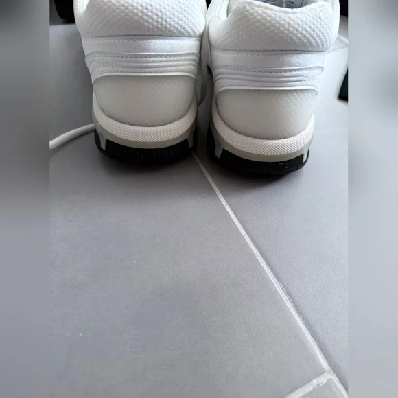 Chanel Runner White Sneakers - Picture 6 of 7